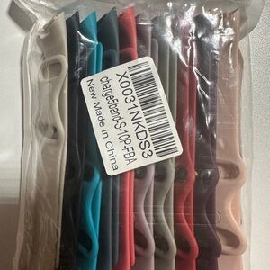 Colorful Silicone Watch Bands Set